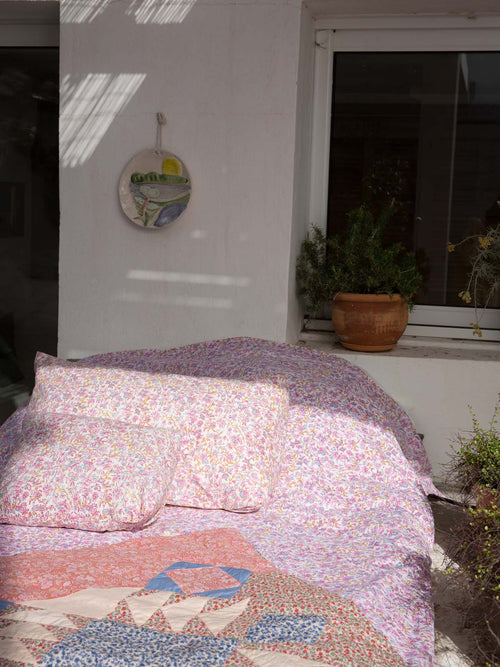 Plaid Aneka Multicolor Patchwork