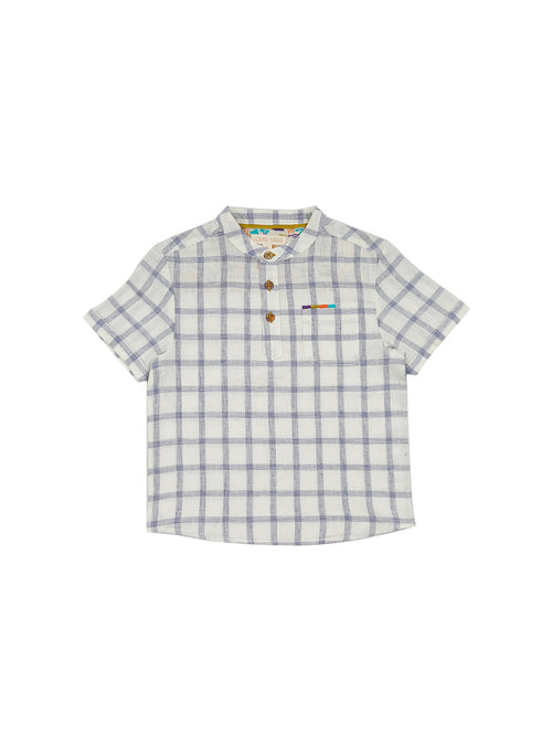 Chemise Arun Blue River Checks