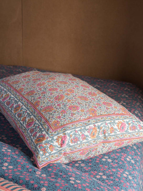 Home Pillow Case Valerie Ivory Winter Garden