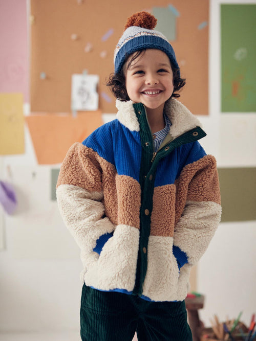 Kid Garçon Jacket Ayser Cream
