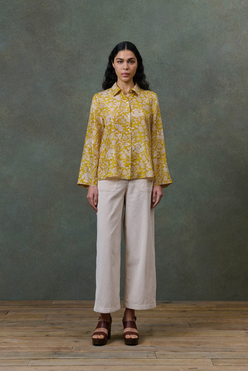 Chemise En Soie Loulna