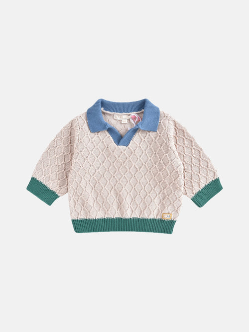 Bébé Garçons Polo Marco Greige