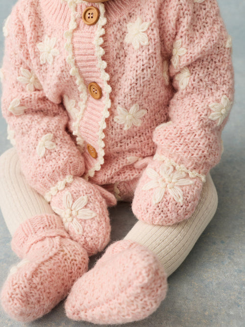 Bébé Fille Mitaines Ania Blush