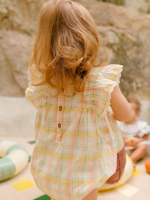 Bébé Fille Rompers Savia Yellow Positano Ch