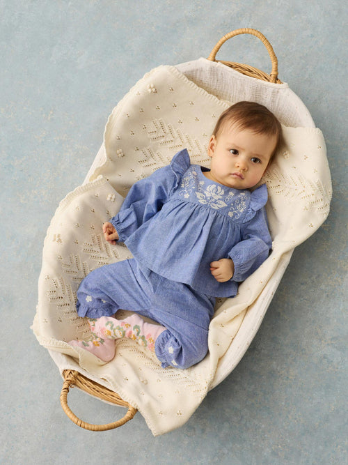 Bébé Fille ENSEMBLE BÉBÉ MIKANI Light Blue