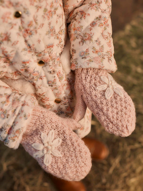 Fille Mitaines Ania Blush
