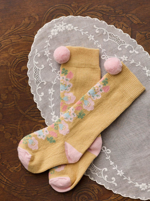 Fille Chaussettes Chelie Honey