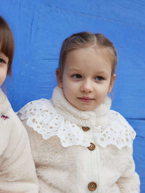 Fille Manteau Jismania Cream