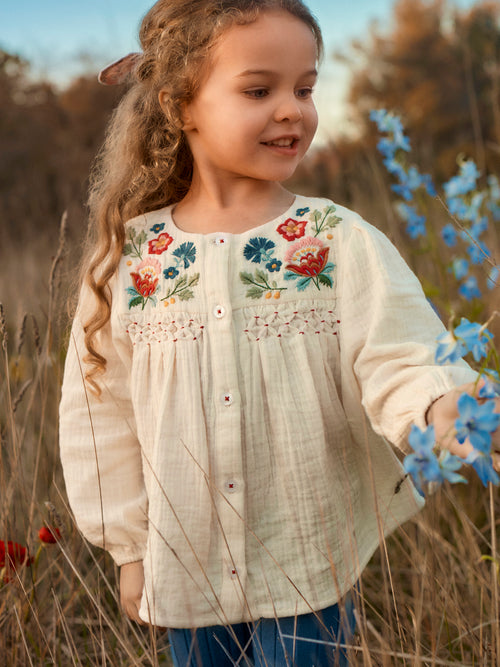 Fille Blouse Kerstin Cream