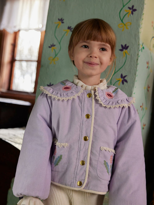 Fille Veste Joulia Parme