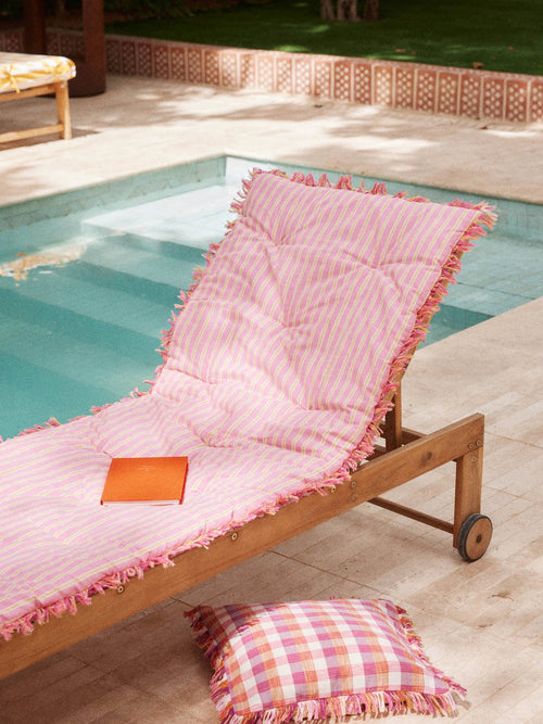 Home Sofa Cover Jamy Cream Sun-Pink St