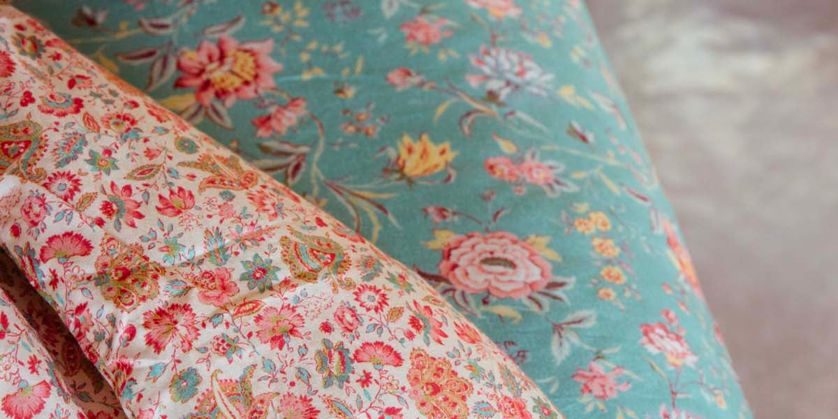 Parure De Lit Nicole Miller – Housse De Couette Queen + 2 Shams, Motif Oiseaux Fleuris, Prune