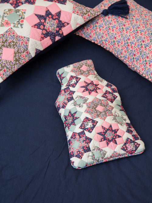 Home Hot Water Bottle Cover Kebe Small Star Patchwork