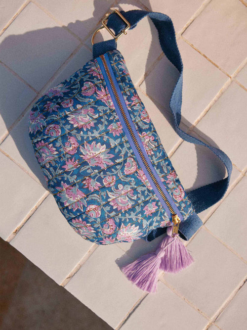 Home Waist Bag Gaby Blue Capri Cove