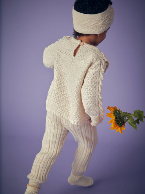 Kid Unisex Leggings Pedro Cream