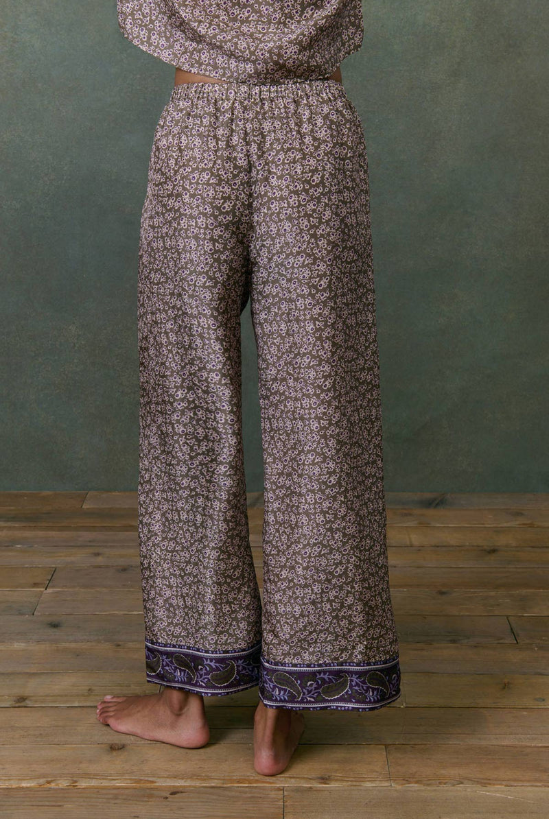 Bas De Pyjama En Soie Melycia