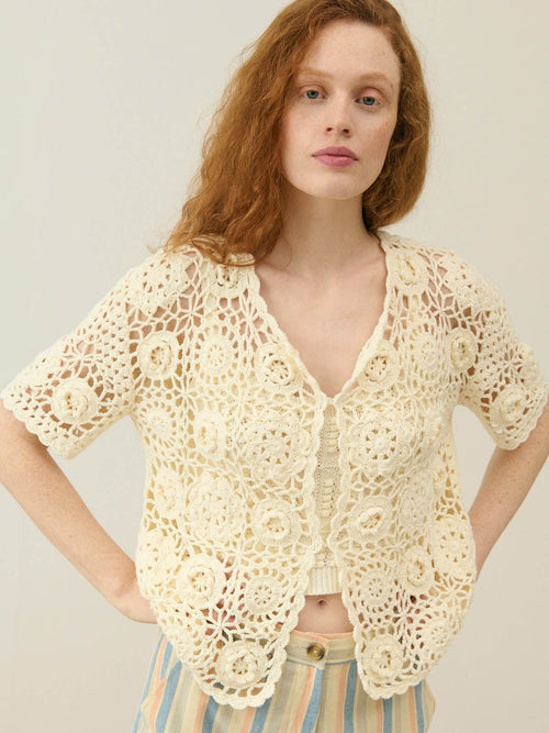Femme Cardigan Malloria Cream