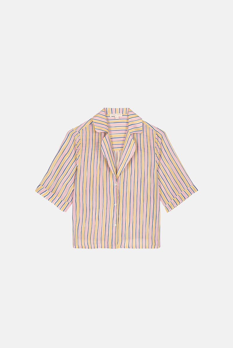Haut De Pyjama En Soie Loulou