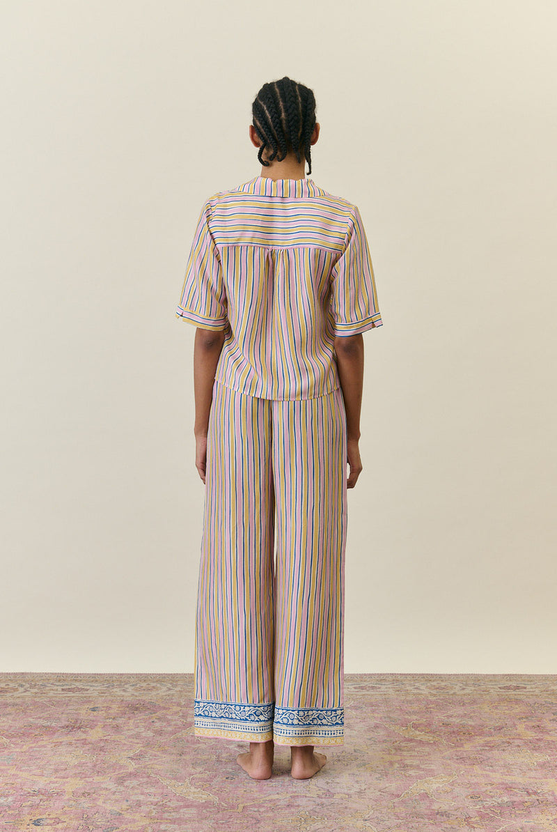 Pantalon De Pyjama En Soie Melycia
