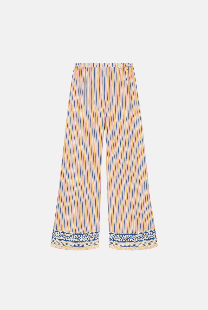 Pantalon De Pyjama En Soie Melycia