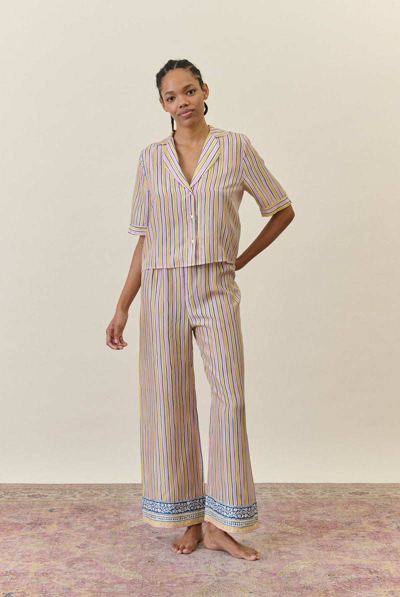 Pantalon De Pyjama En Soie Melycia