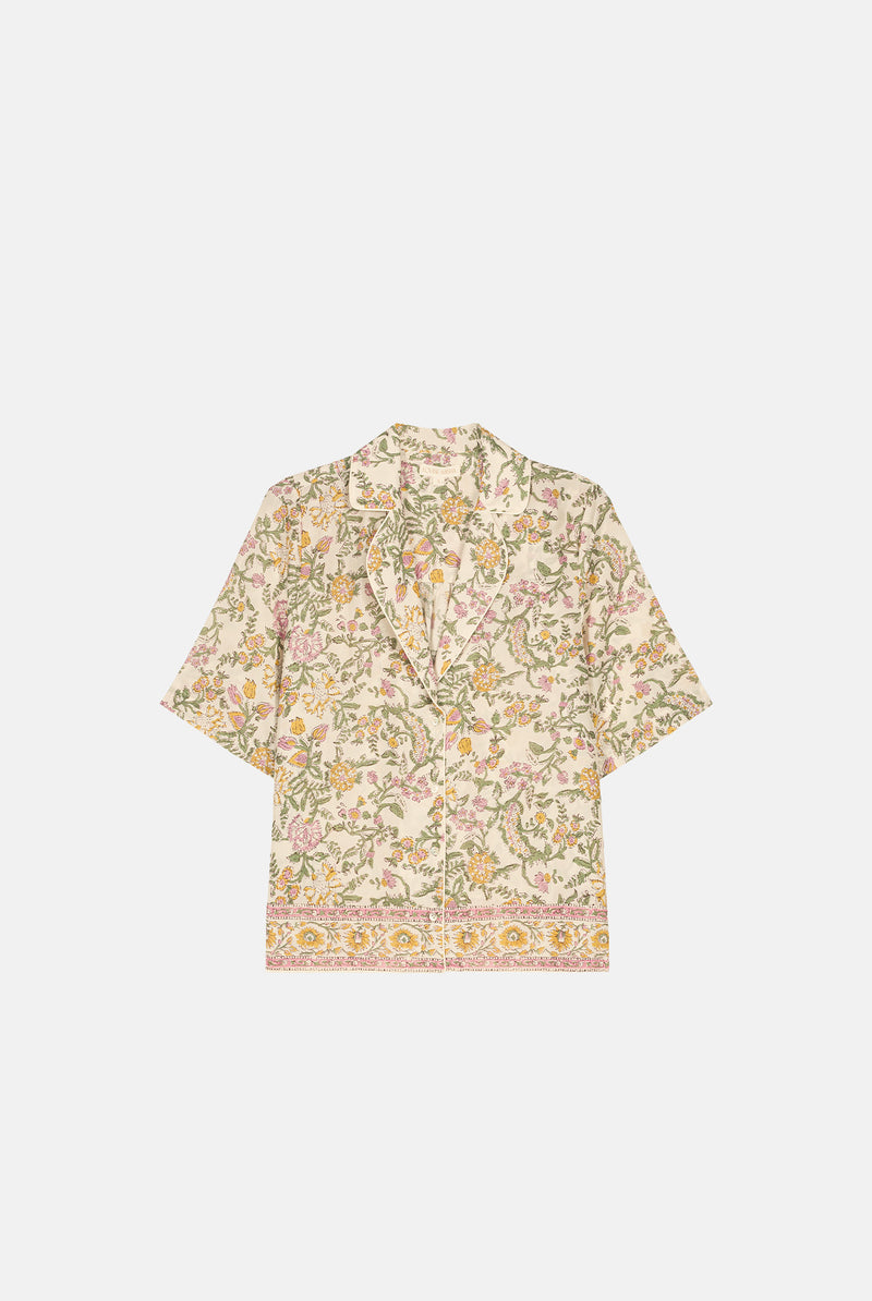 Haut De Pyjama En Soie Louisiana