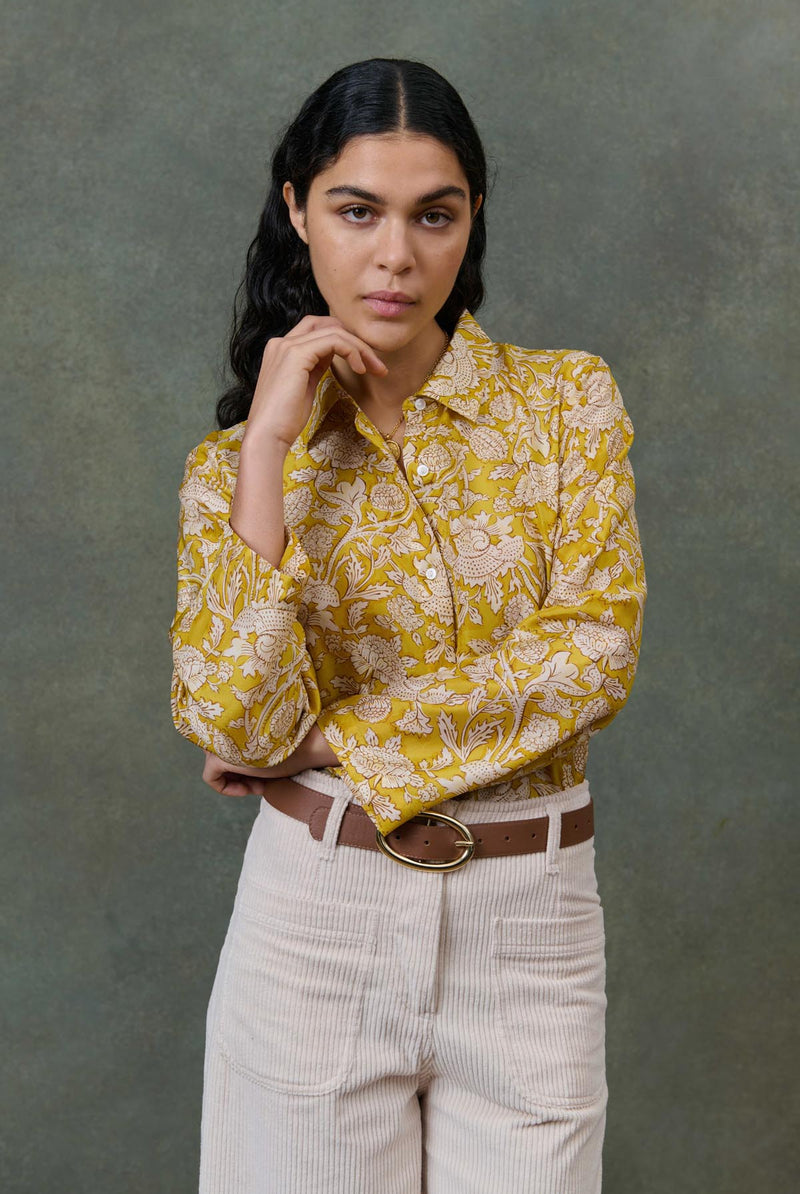 Chemise En Soie Loulna