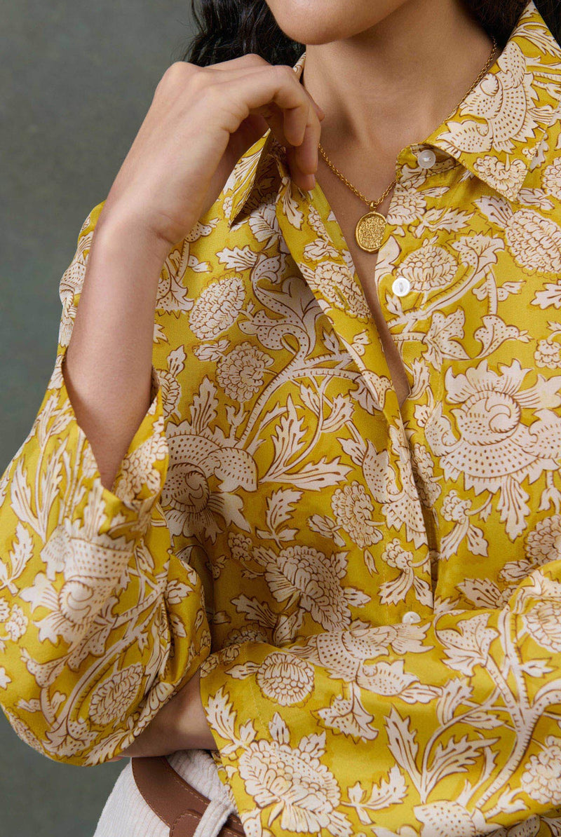 Chemise En Soie Loulna