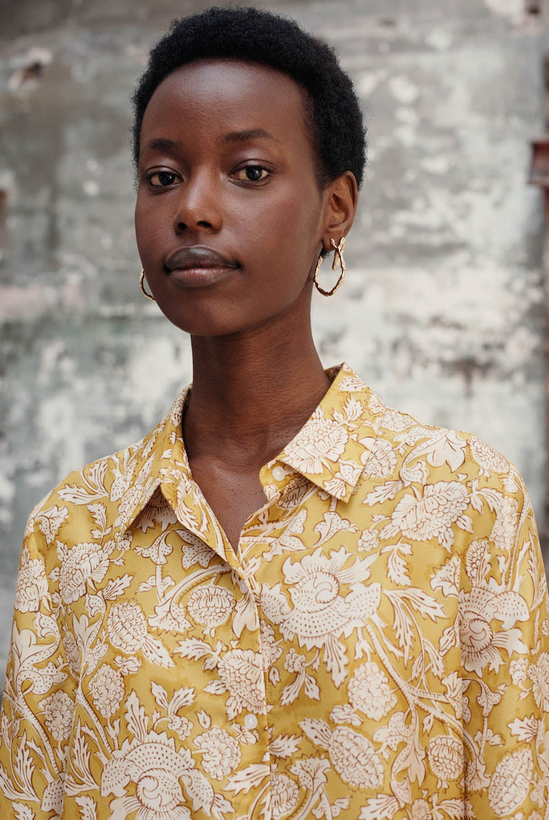 Chemise En Soie Loulna