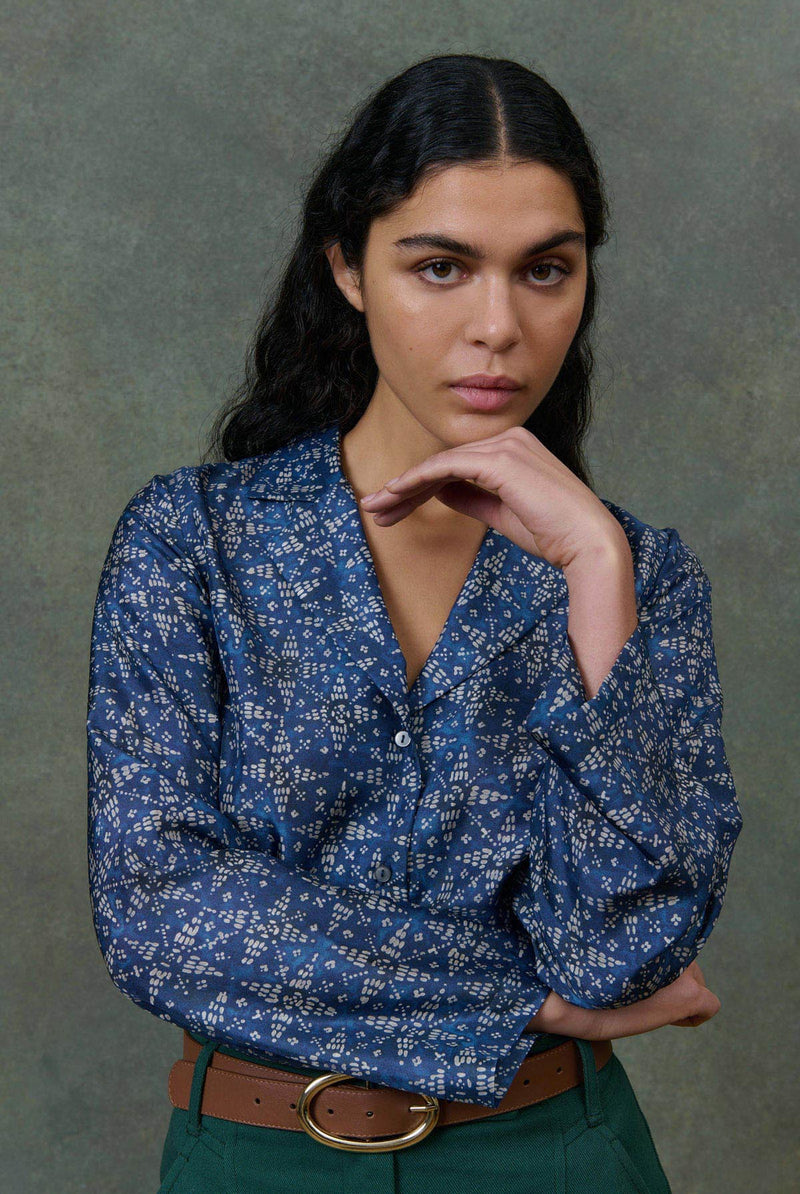 Chemise En Soie Louvianne
