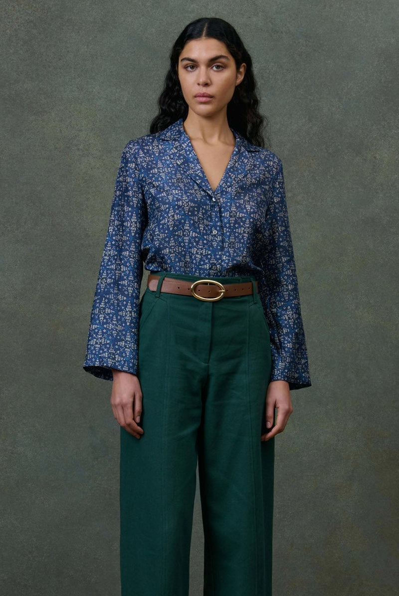 Chemise En Soie Louvianne