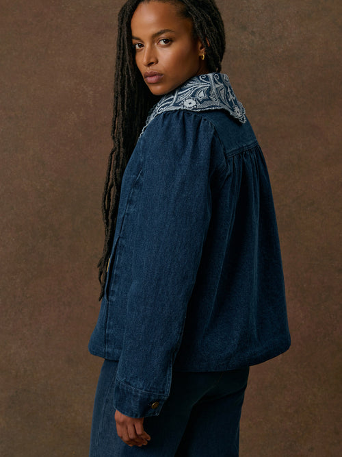 Femme Veste Tekiana Indigo