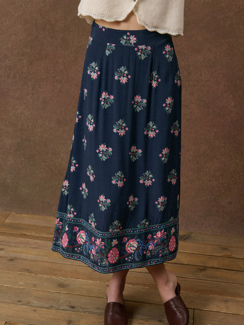 Femme Jupe Isa Midnight Primrose
