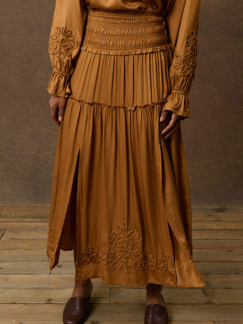 Femme Jupe Polly Coffee