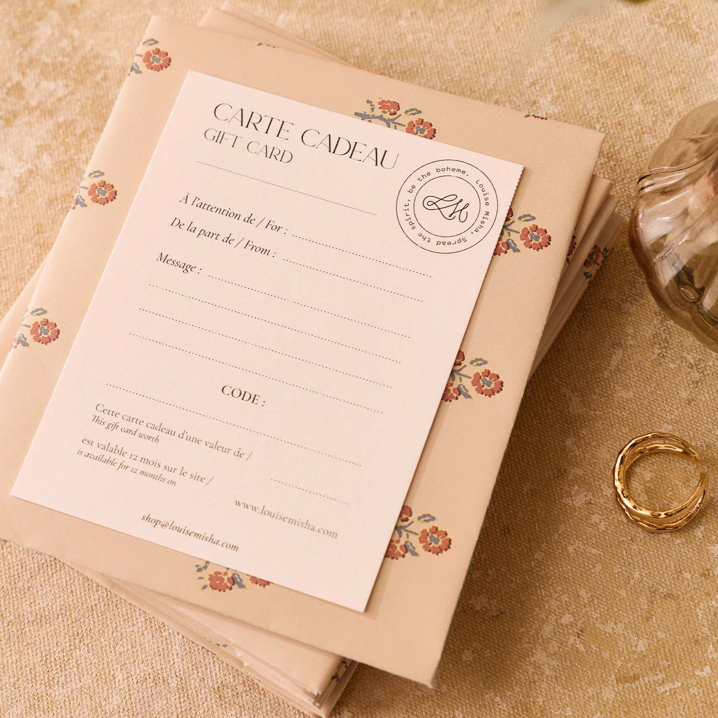 1 LOUISE MISHA VOUCHER