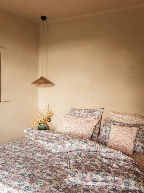 Housse De Couette Noemie Blue Wild Bouquet
