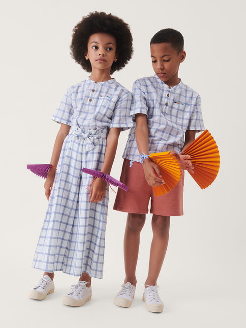Chemise Arun Blue River Checks