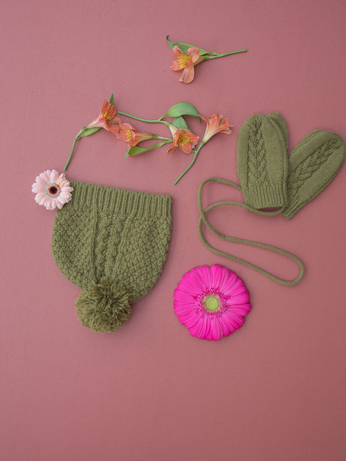 Kid Unisex Beanie Alaska Khaki