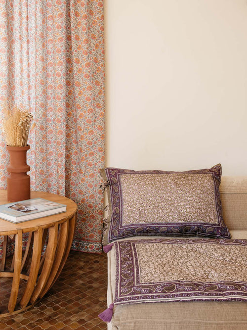 Home Pillow Case Luria Khaki Freesia Dreams
