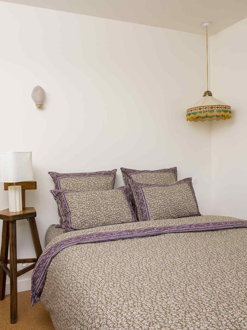 Home Duvet Cover Noemie Khaki Freesia Dreams