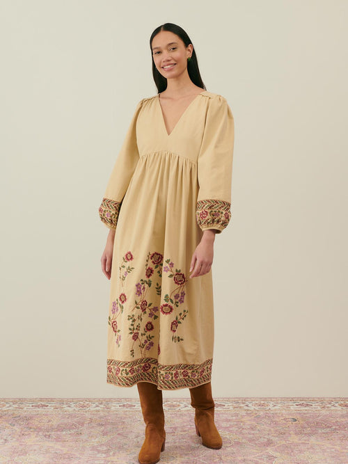 Femme Dress Balia Biscuit