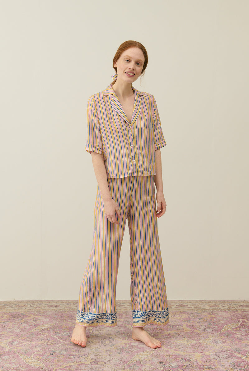 Ensemble De Pyjama En Soie Louka