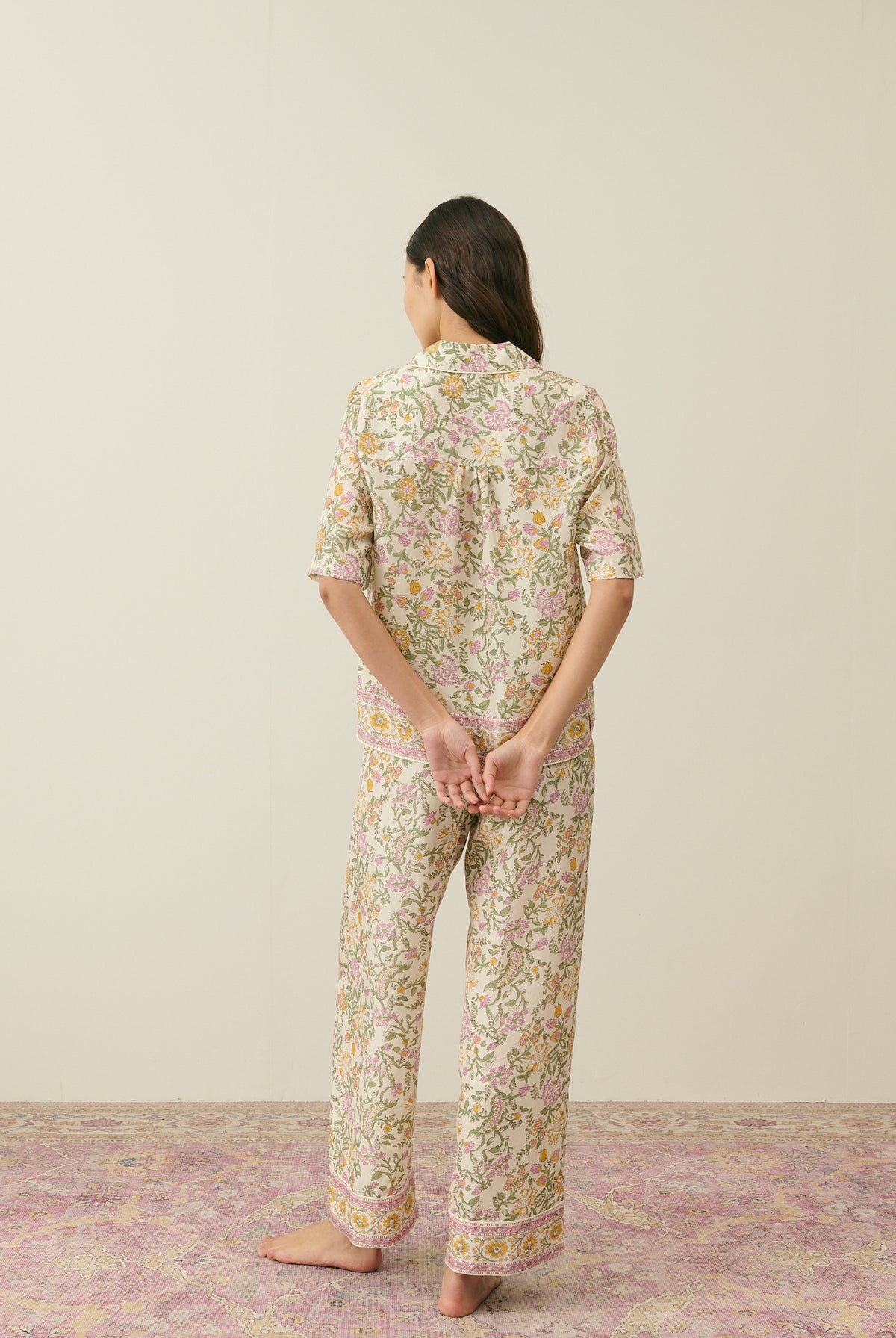 Ensemble De Pyjama En Soie Loukana