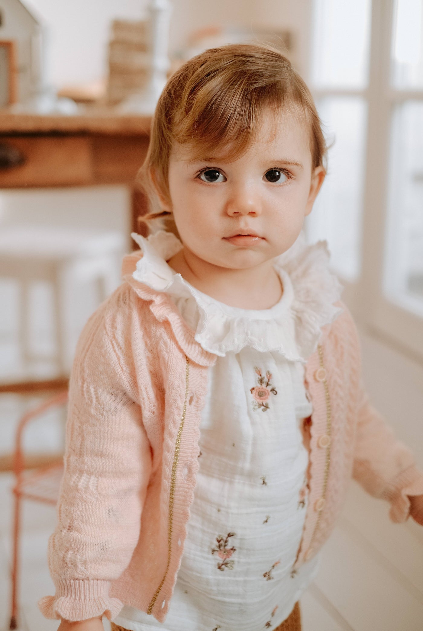 Blouse Sandrine Off-White Flowers