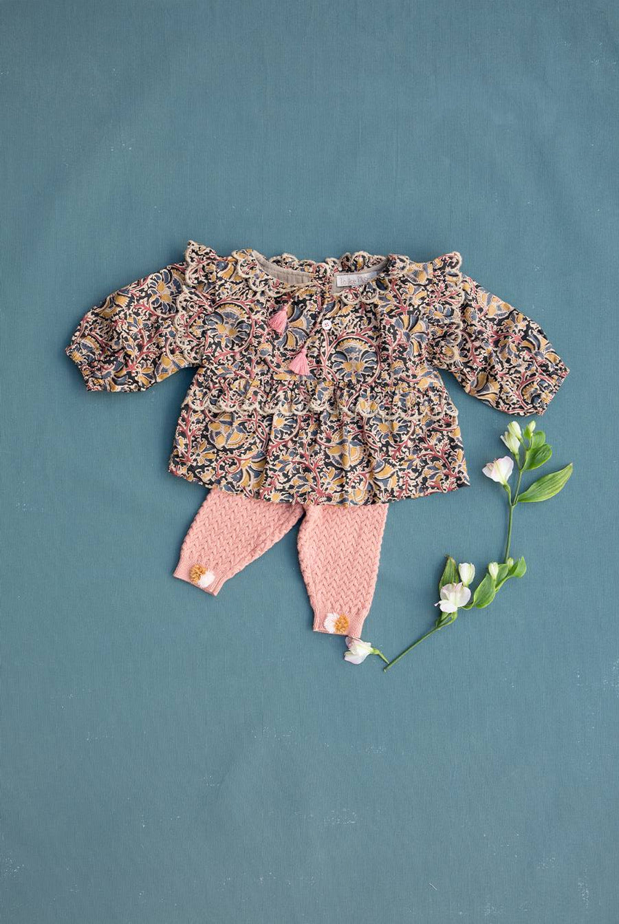 Blouse Gaita Nordish Flowers