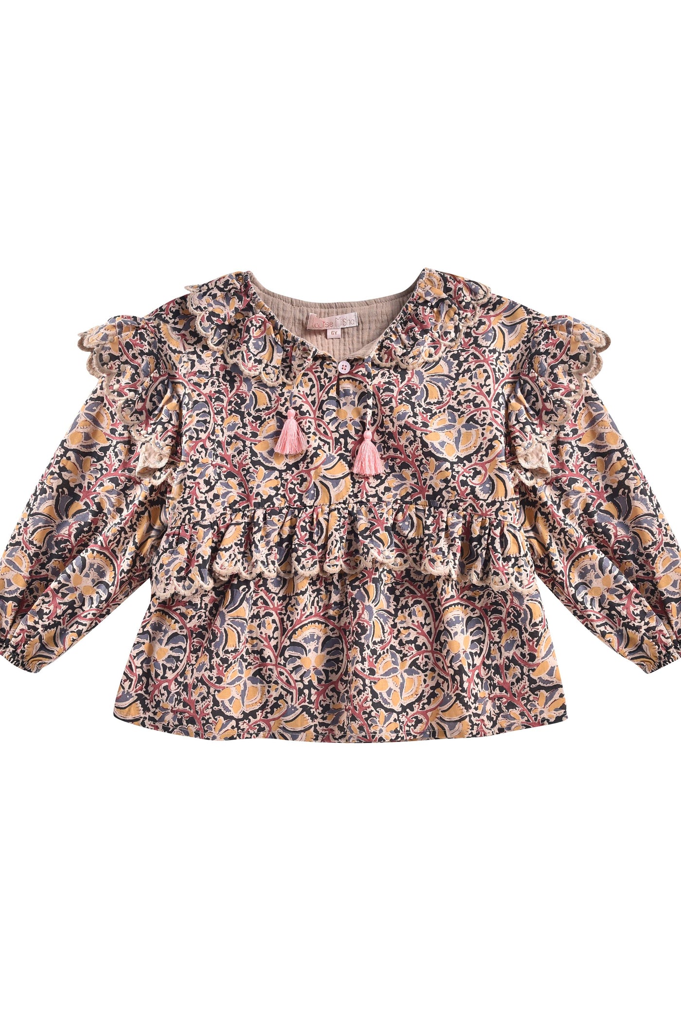 Blouse Gaita Nordish Flowers