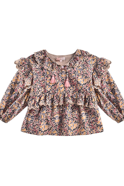 Blouse Gaita Nordish Flowers