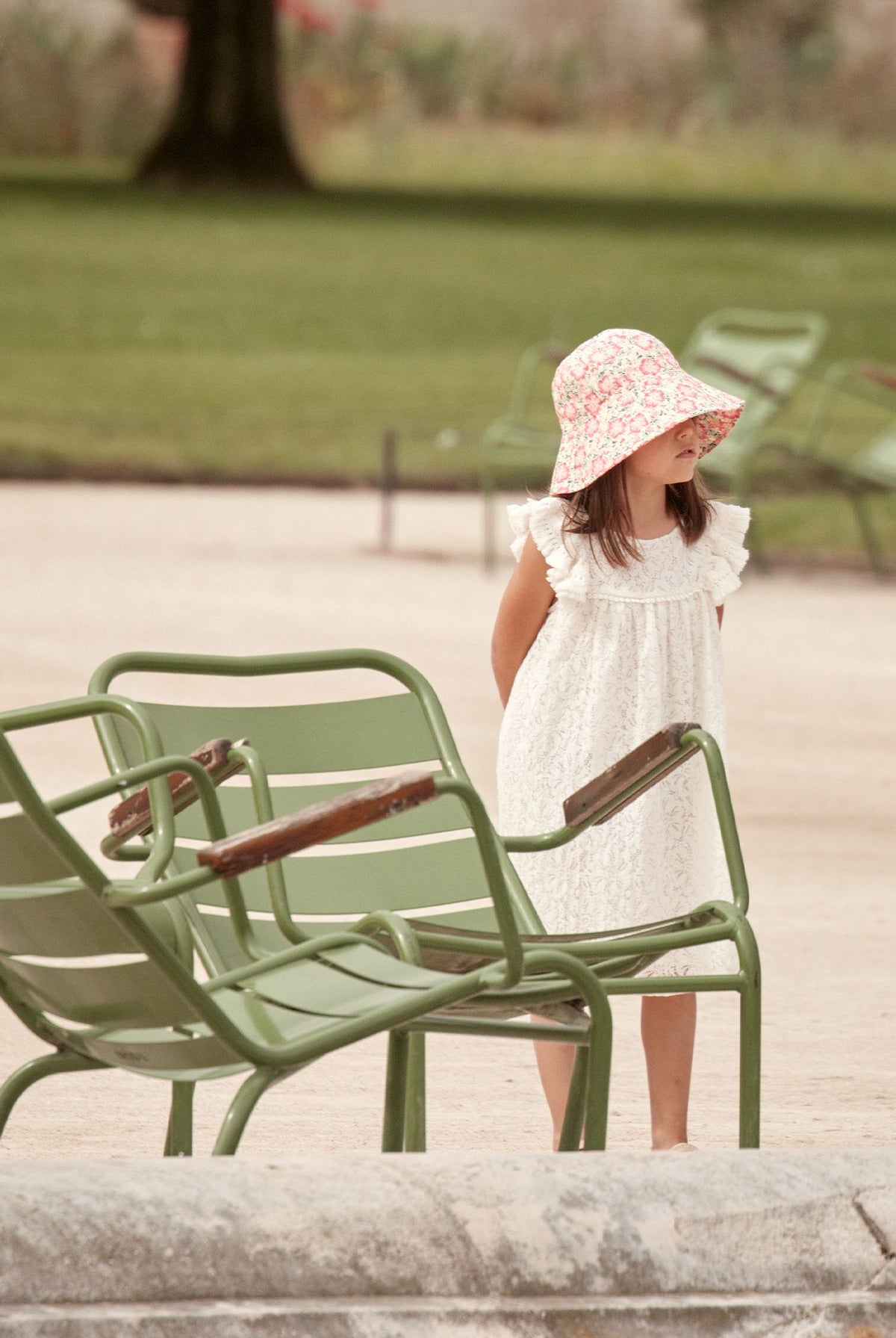 Janice Cream Lace Dress