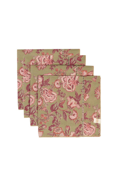 Serviettes de table Carlotta - Lot de 4