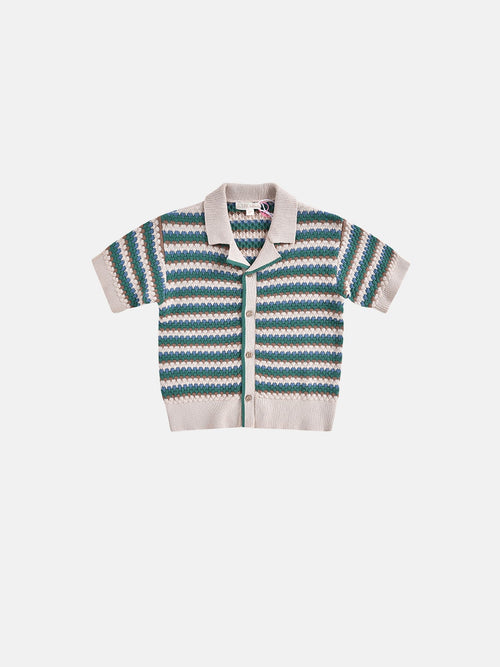 Bébé Garçons Polo Amov Multicolor Stripes